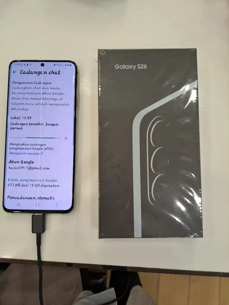 GALAXY S26 INCLUDE BUDS3 FE , ADAPTOR 45 WATT & CASING
