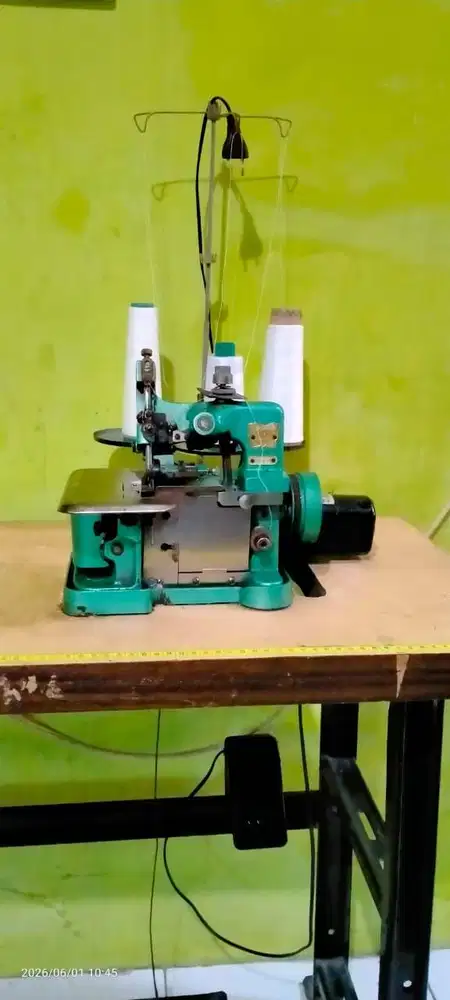 Dijual Mesin Obras BUTTERFLY 3benang
