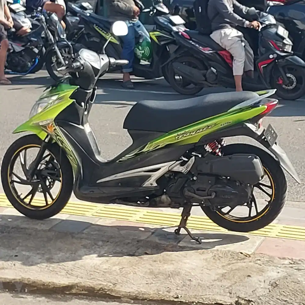 Suzuki Hayate 125cc Hijau Plat Banten