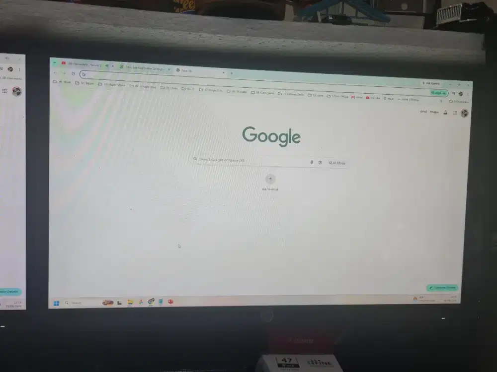 Monitor 22inch HP bisa landscape atau vertikal