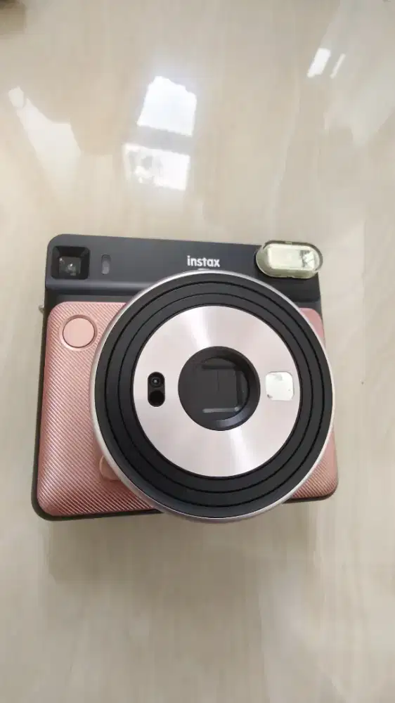 Instax Square SQ6 Rose Gold - Like New, Baru Pakai 2x