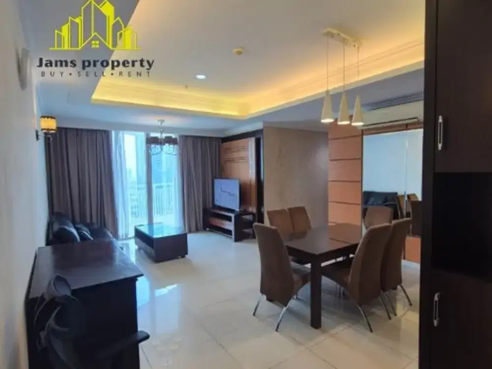 For Rent Apartemen Denpasar Residence Location In South Jakarta - 3 Br Fully Furnished