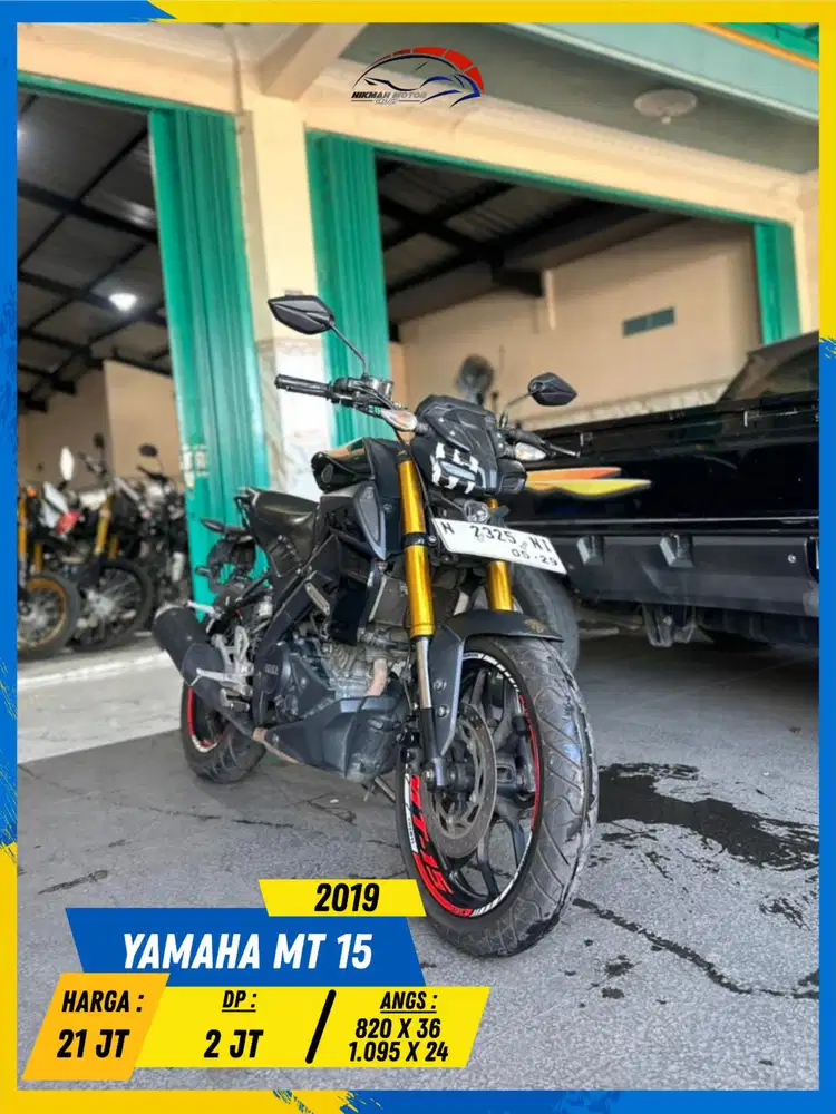 YAMAHA MT 15 2019 MURAN CIAMIK MASZEHH HIKMAH MOTOR KEPUH MALANG