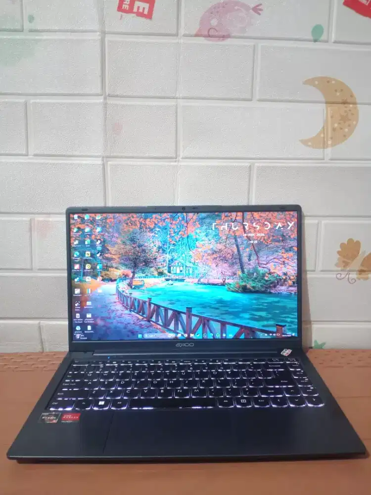Jual Laptop Axioo Hype 3 Ryzen 5 ram 8 Ssd nvme 256gb backlit