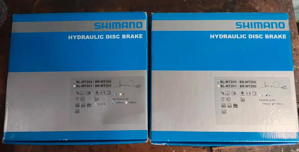 Rem hidrolik shimano mt200