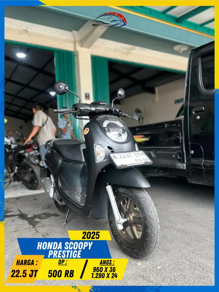 HONDA SCOOPY PRESTIGE 2025 BARANG ISTIMEWA HIKMAH MOTOR KEPUH MALANG