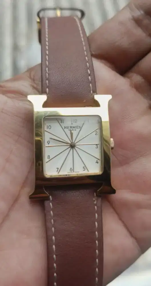 Jam Hermes Cewe Seken Mulus