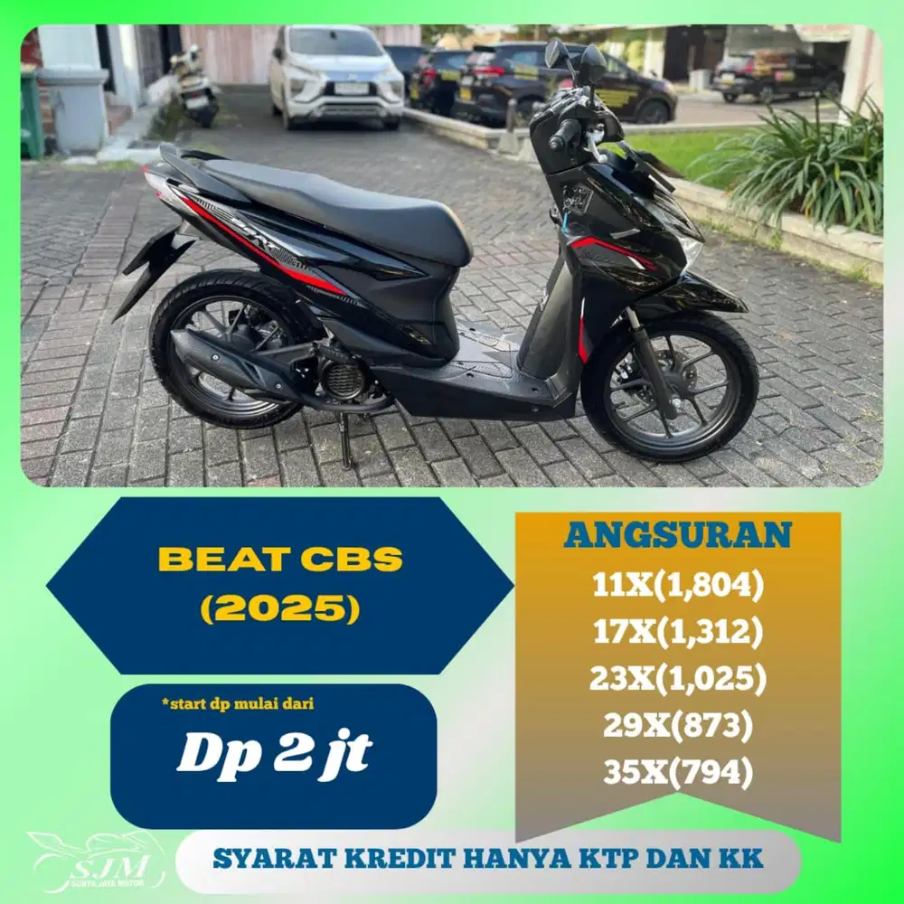 HONDA BEAT CBS 2025 MESIN HALUS