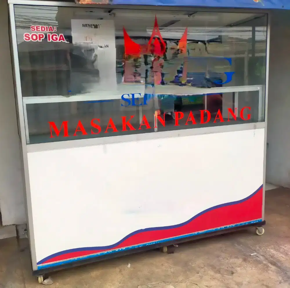 Jual Murah Etalase Makanan komplit