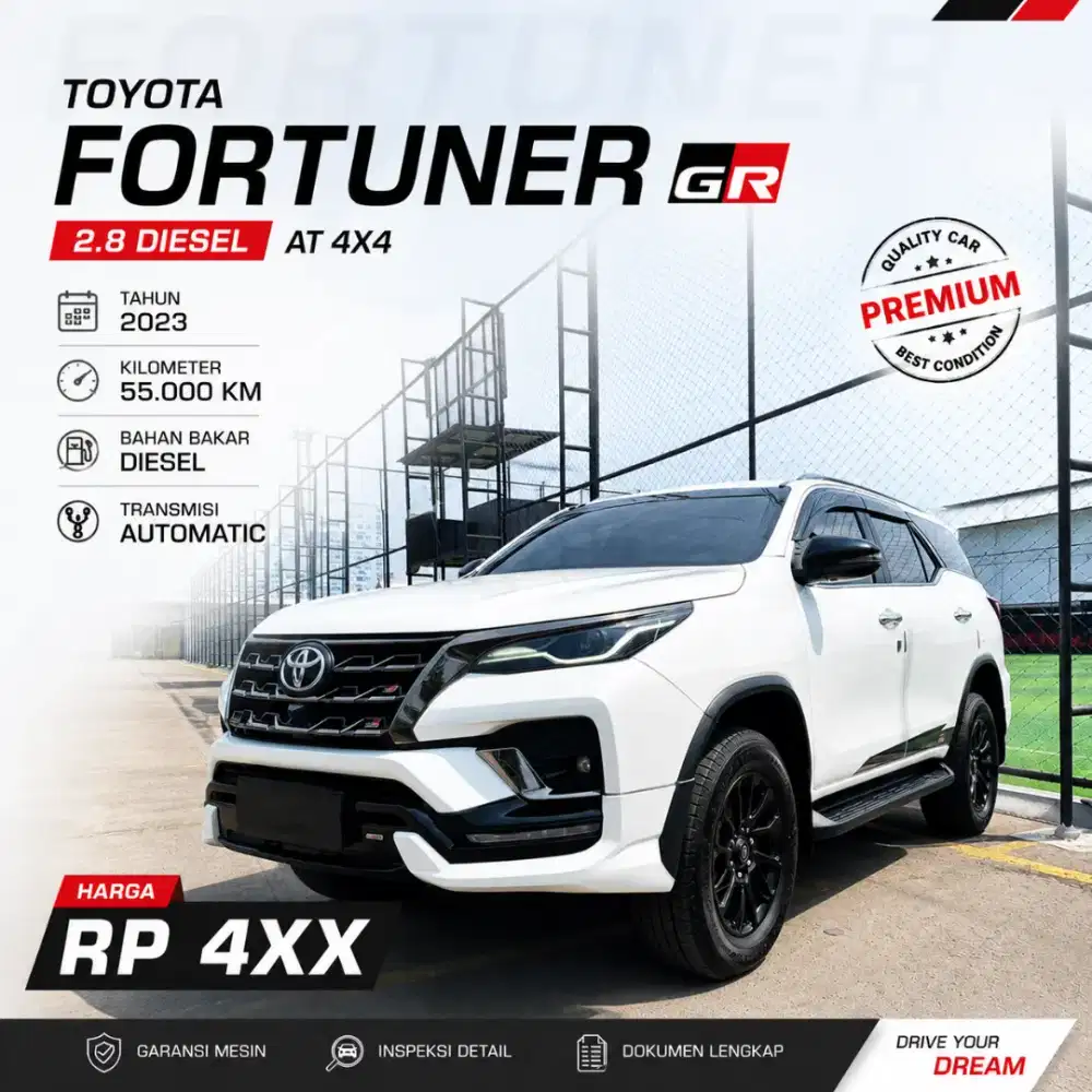 [GR SPORT 2.8] TOYOTA FORTUNER GR 2.8 2023 / 2024