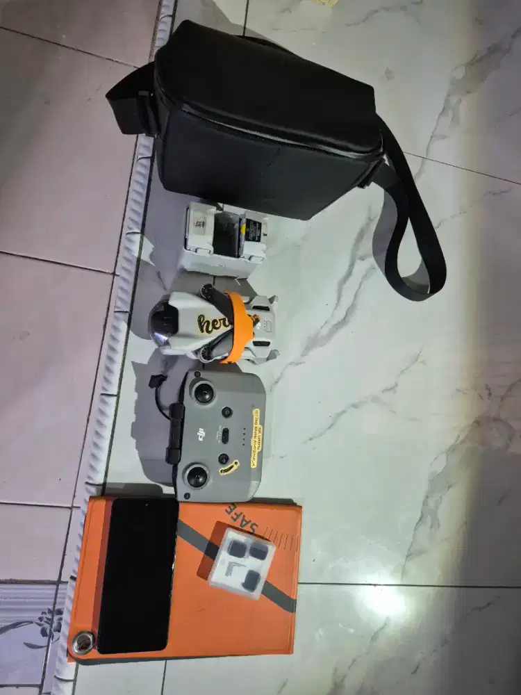Drone DJI Mini 3 RC N1 Fly More Kit Lengkap Siap Pakai
