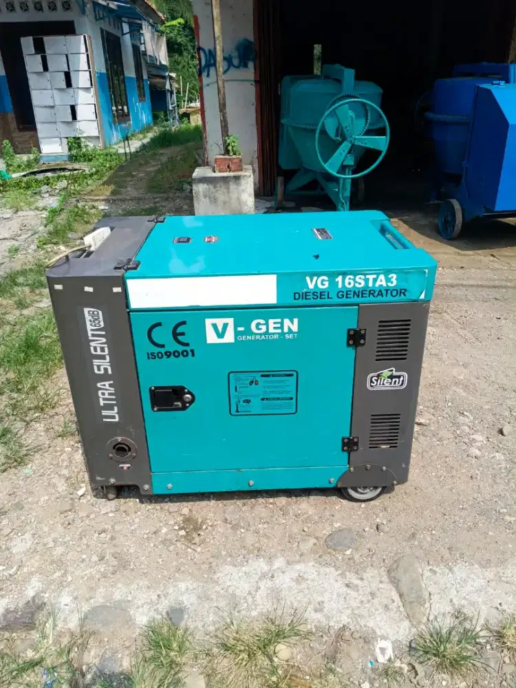 Genset V-Gen 15kva mulus Gress Bekasi