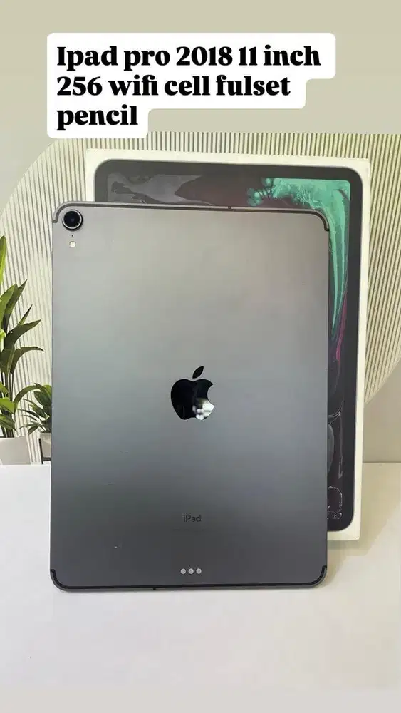Ipad pro 2018 11 inch ibox wifi cell include pencil