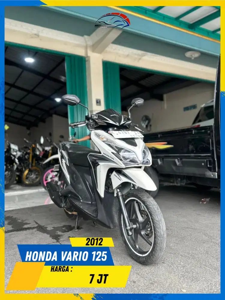 HONDA VARIO 125 2012 PLAT K MONGGO MASZEHH HIKMAH MOTOR KEPUH MALANG