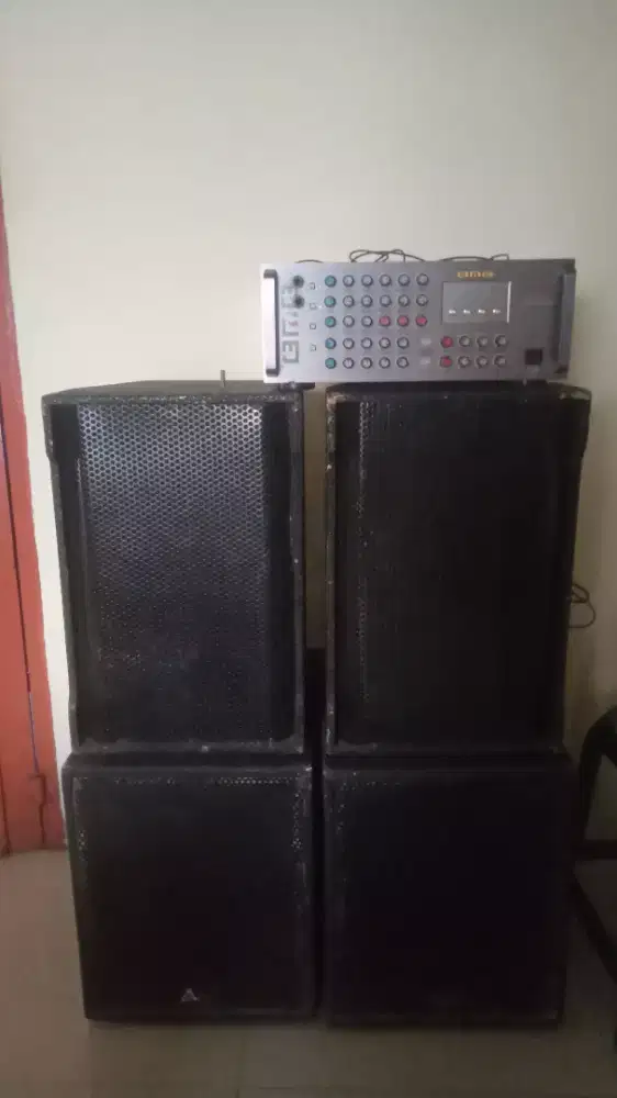 Jual speaker amplifier BMB DA 3700 lengkap