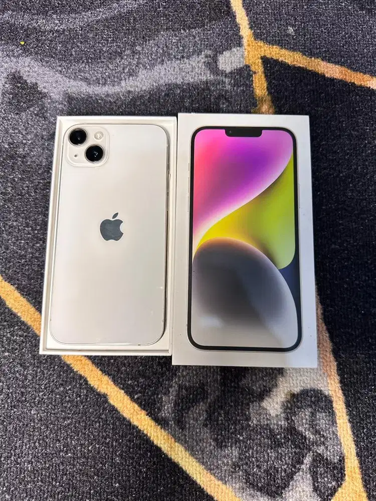 Iphone 14 Plus 128 Starlight ex Resmi
