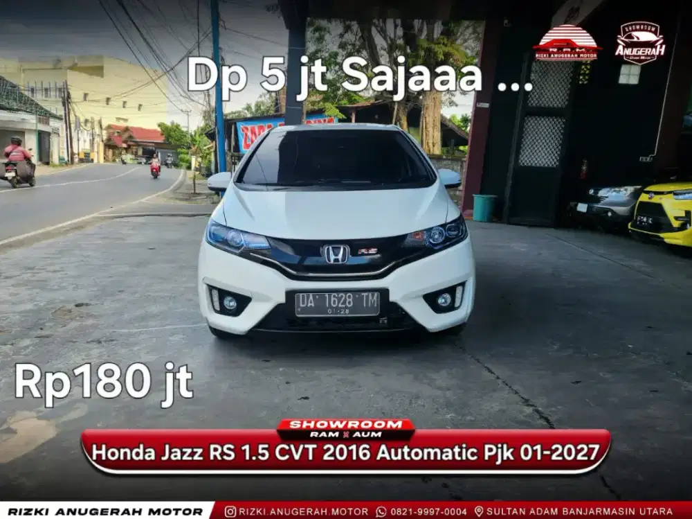 Honda Jazz RS 1.5 CVT 2016 Automatic AT
