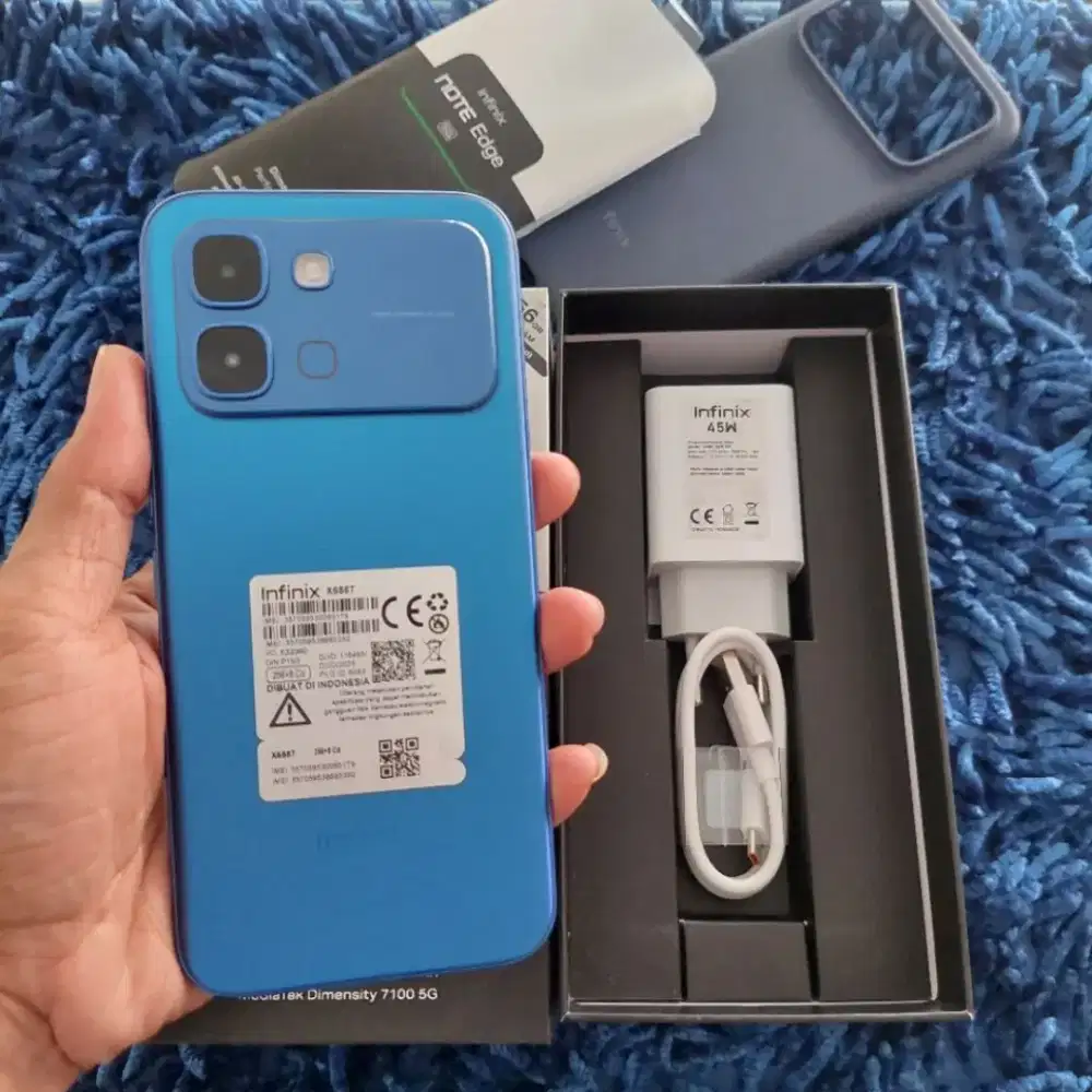 Infinix note edge 5G, neww bergaransi