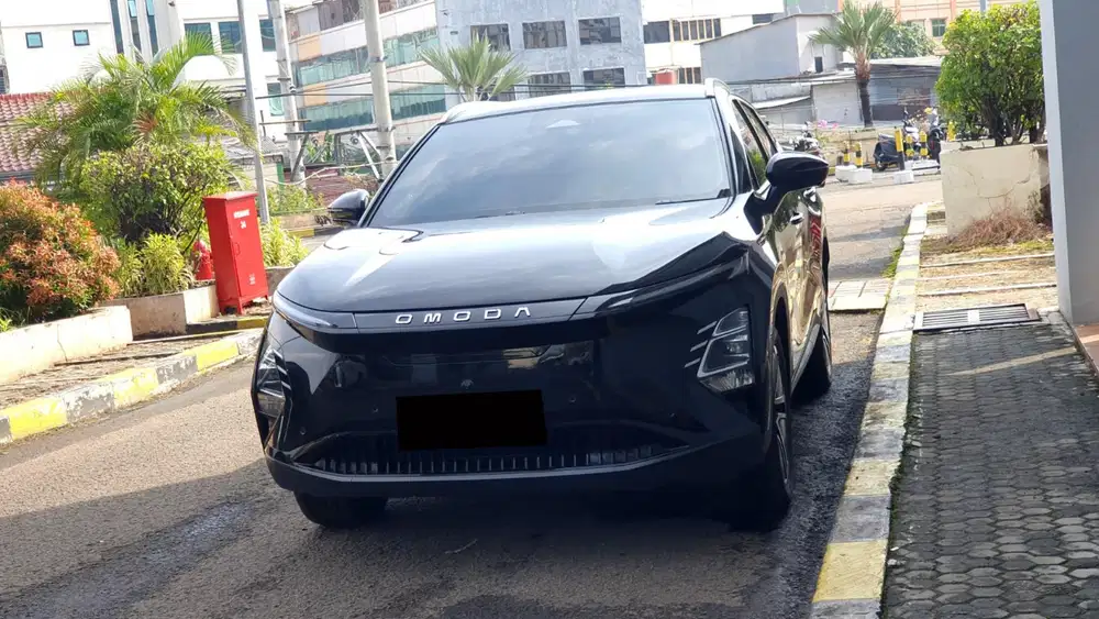 Km 26rb chery omoda e5 ev 2024 hitam