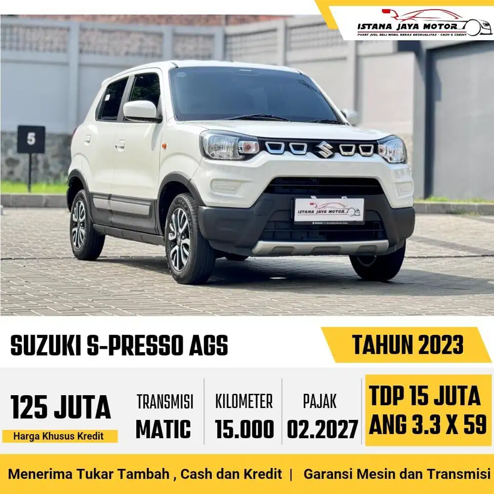 KM 15RB !! Suzuki Spresso GX AGS 1.0 NIK 2023