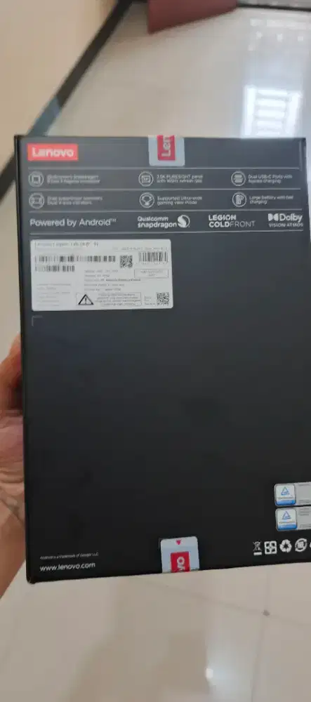 Lenovo Legion Tab gen 3 y 700 12+256 gb wifi only garansi resmi