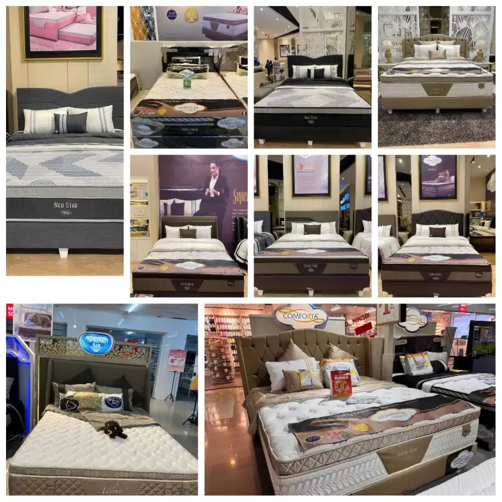Promo cicilan Kasur Dan Matras,baru dan beegaransi