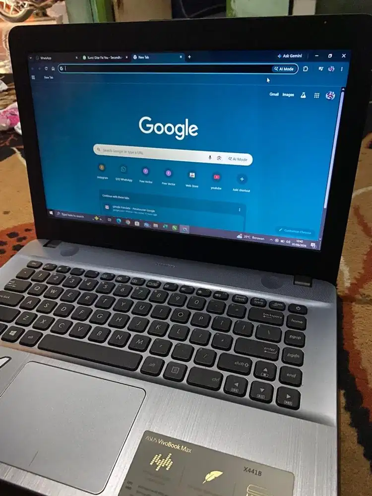 Laptop Asus VivoBook Max X441B SSD 128 HDD 1TB