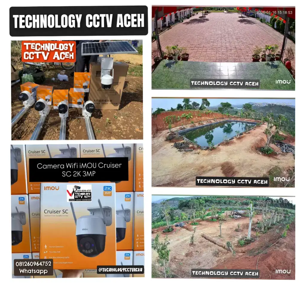 SMART CCTV OUTDOOR 3MP IMOU PROMO