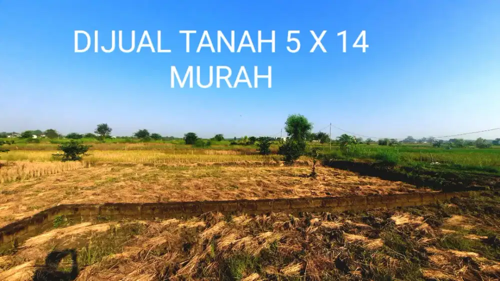 BU jual tanah 5 x14