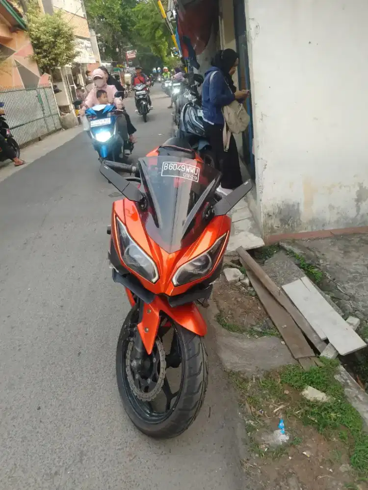 Silahkan di bungkus Ninja 250cc THN 2016