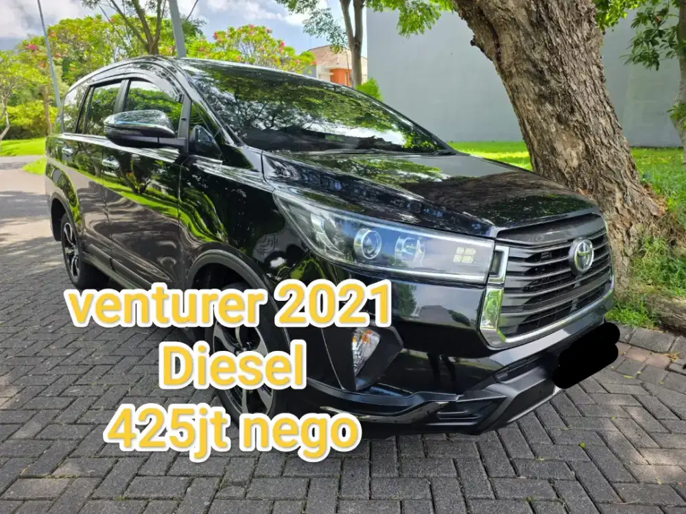 Venturer diesel matic at 2021 hitam reborn inova toyota