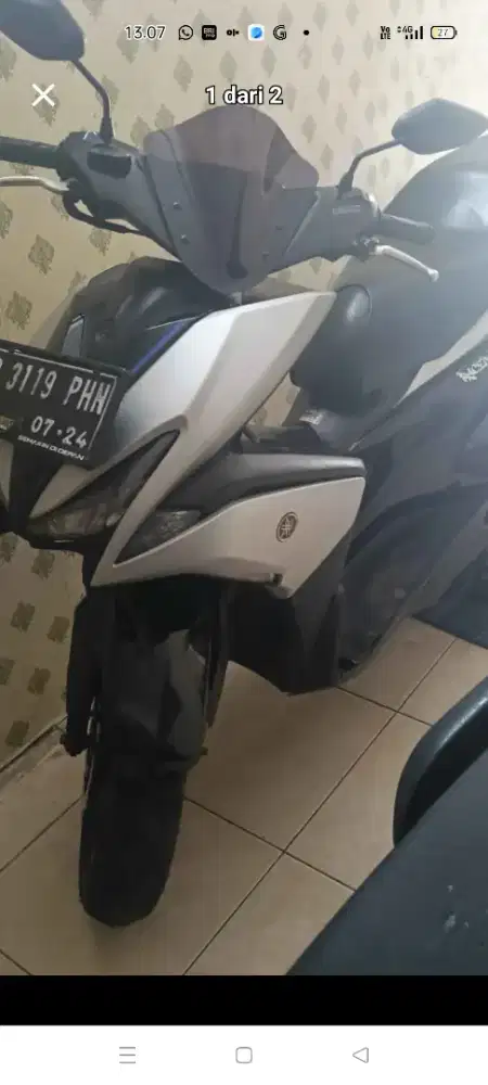 DIJUAL AJJJ YAMAHA AEROX CAKEP