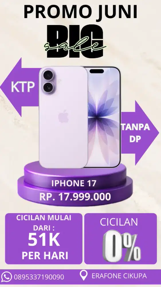Iphone 17 kredit murah