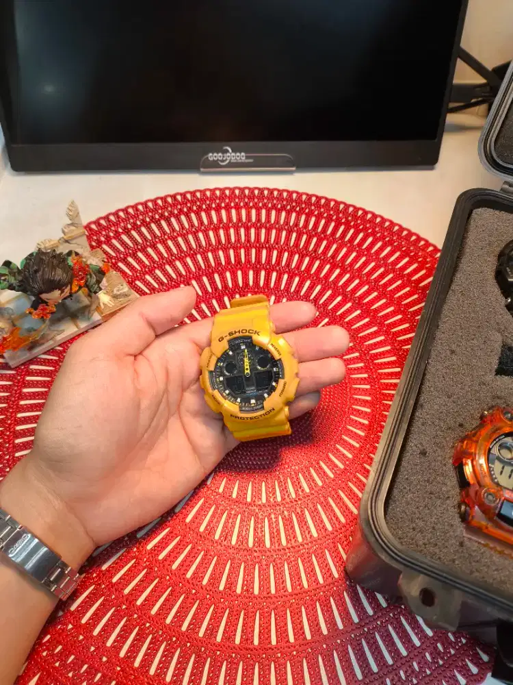 G-Shock (Yellow) GA 100A Bumblebee