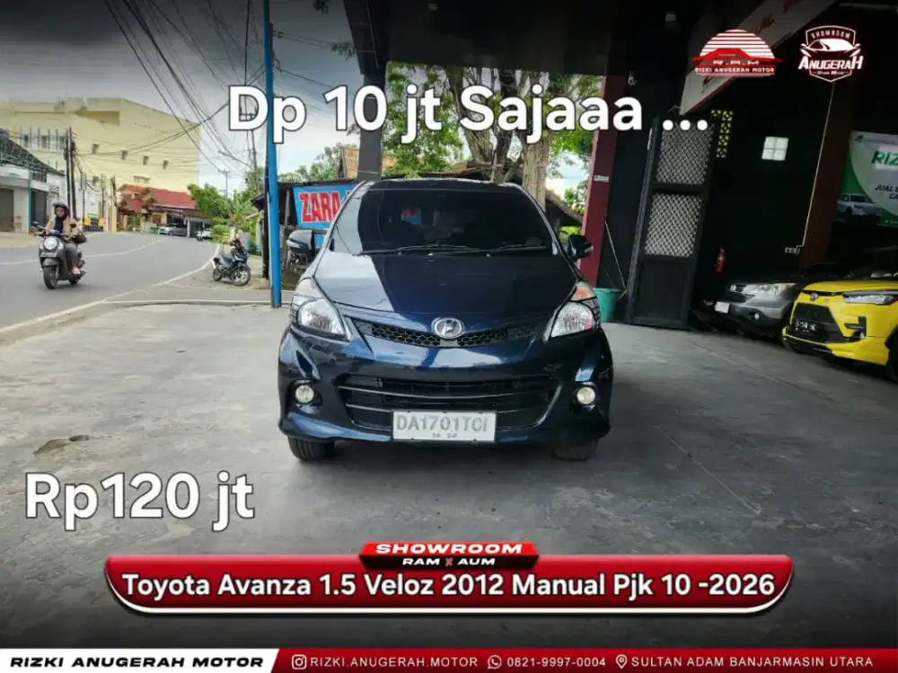 Toyota Avanza 1.5 Veloz 2012 Manual MT