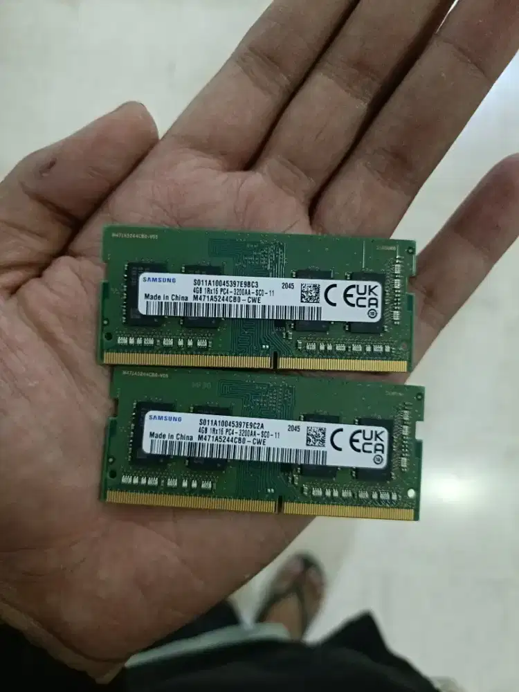 Samsung DDR4 8gb (2x4) Pc3200mhz