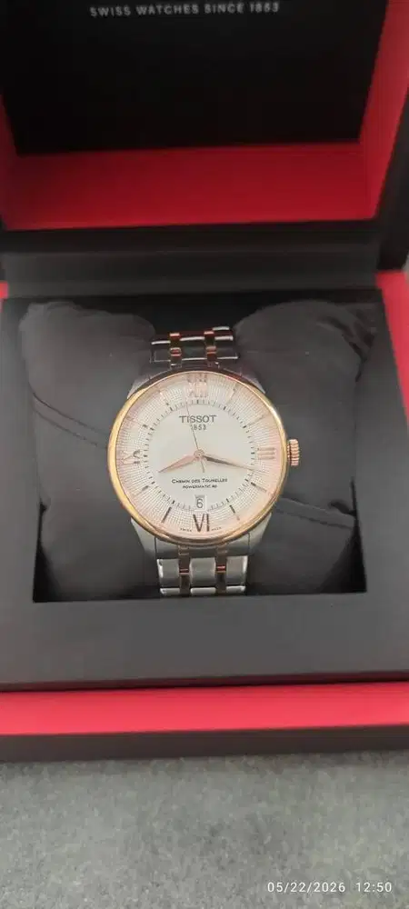 Tissot Chemin des tourelles SS & rosegold PVD