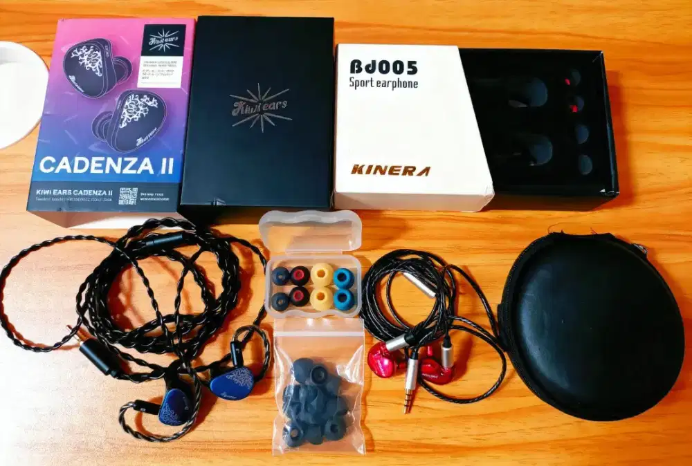 Kiwi Candeza II (FREE Iem Kinera BD005) Earphone Handsfree Headset Tws