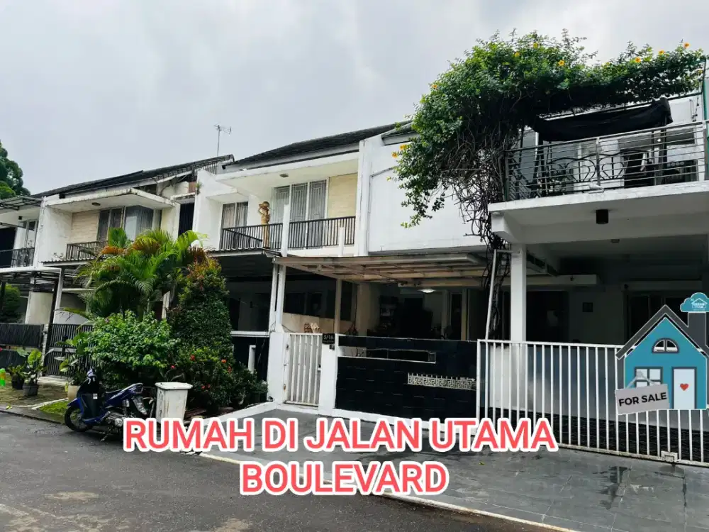 RUMAH POSISI BOULEVARD CITRA GRAN Cantik Minimalis Modern 2 Lantai