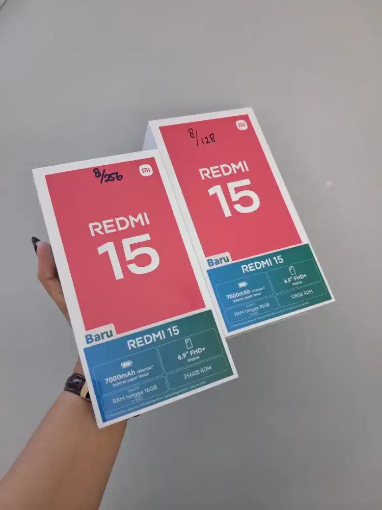 ‼️PROMO AMBYAR REDMI 15 TERMURAH GARANSI RESMI‼️