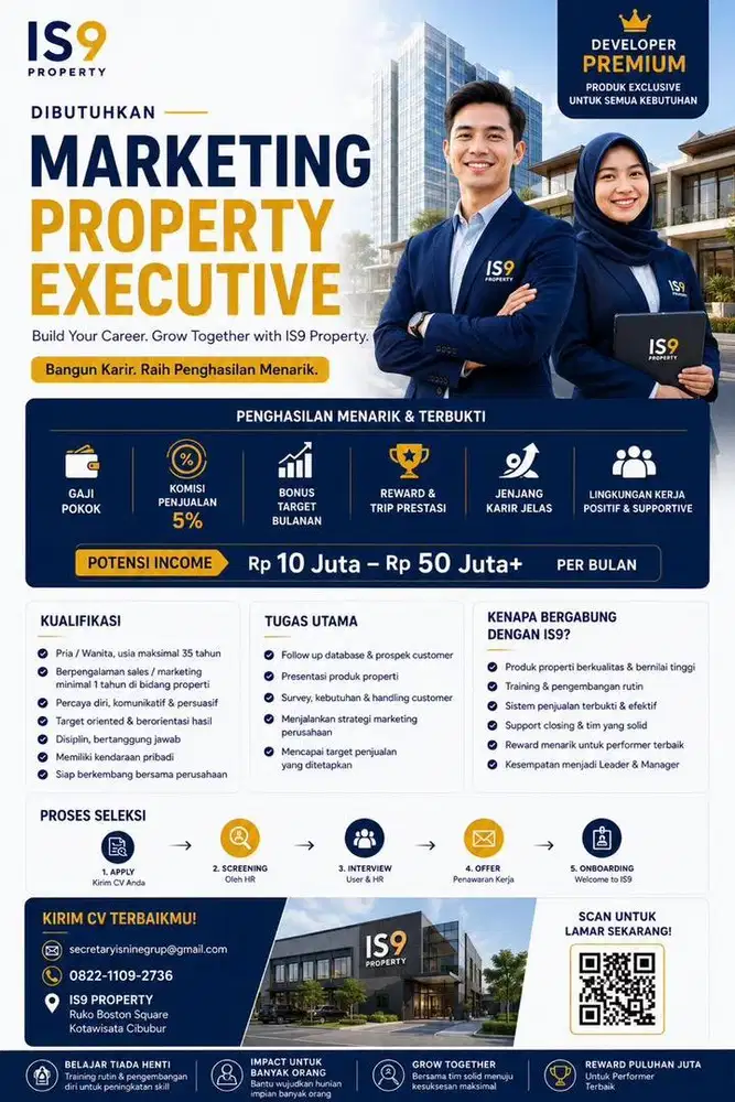 DIBUTUHKAN MARKETING HEBAT
