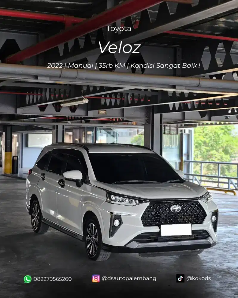 [Low Odo] Avanza Veloz Manual 2022