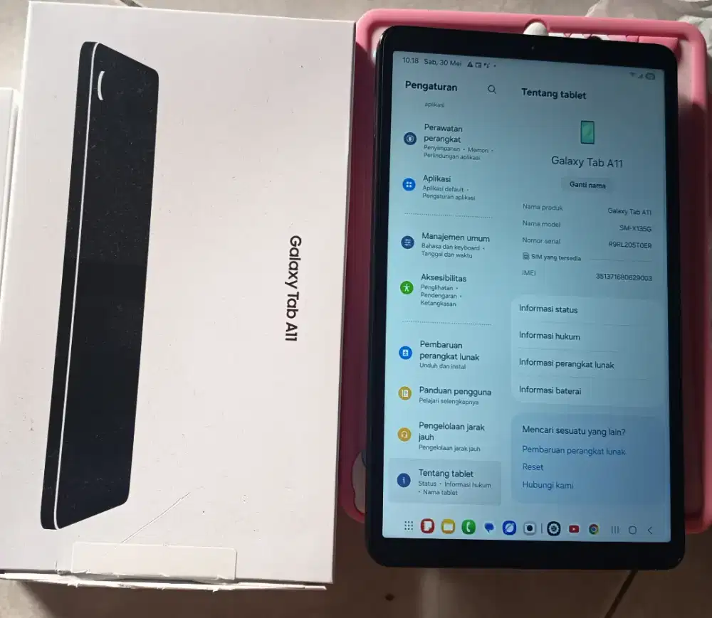 Samsung Tab A11 wifi + sim card 5G