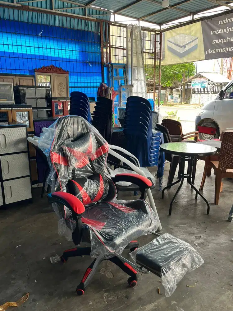 PROMO KURSI GAMMING HYDROLIK DENGAN SANDARAN KAKI SALE GRATIS ANTAR