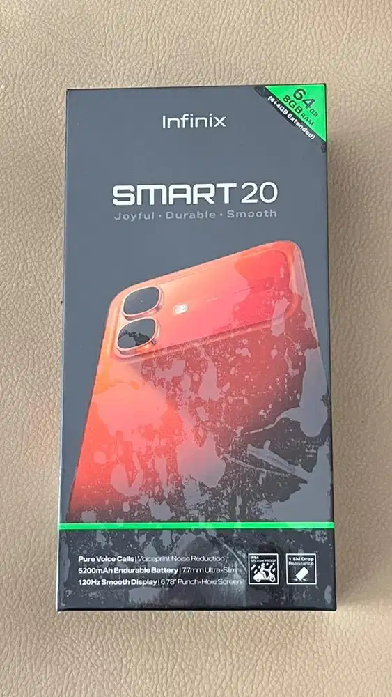 INFINIX SMART 20 4/64GB Garansi Resmi Infinix