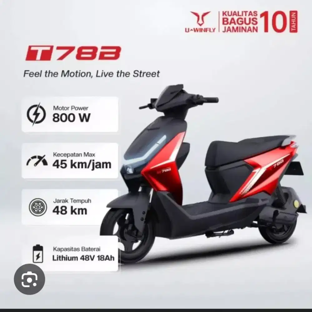 SEPEDA LISTRIK UWINFLY T78B