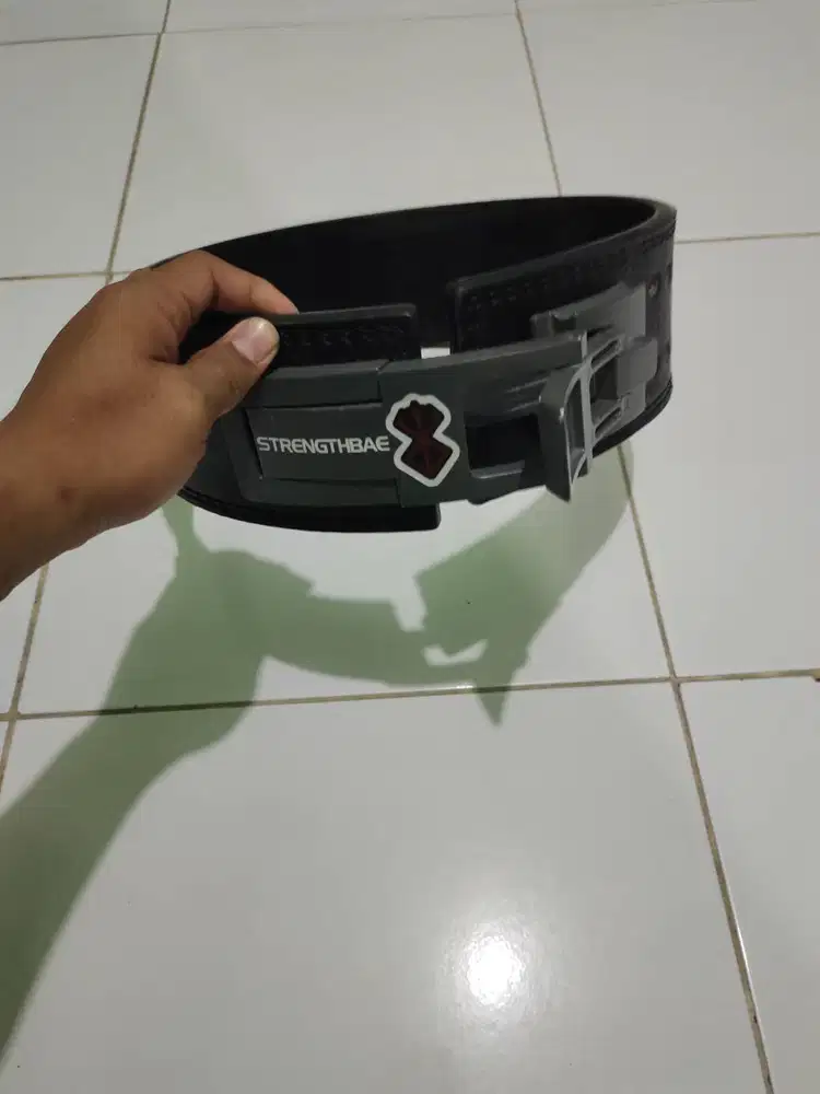 LEVER BELT 2.0 STRENGTHBAE 13 MM SABUK POWERLIFTING U/SBD GYM LIFTING