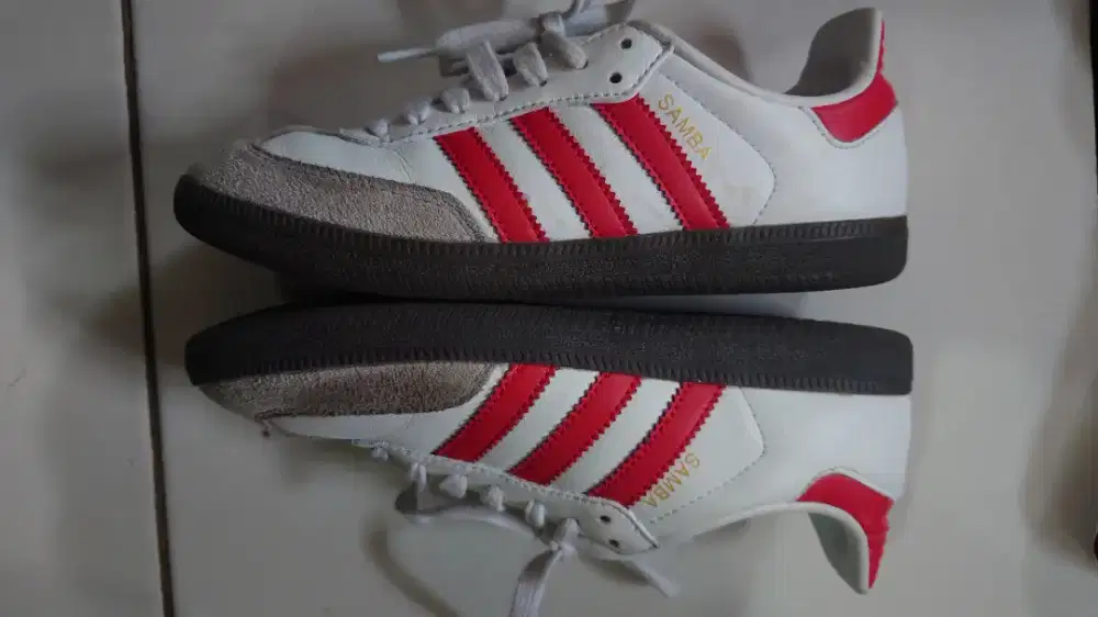 Adidas Samba OG cloud white/ better Scarlet