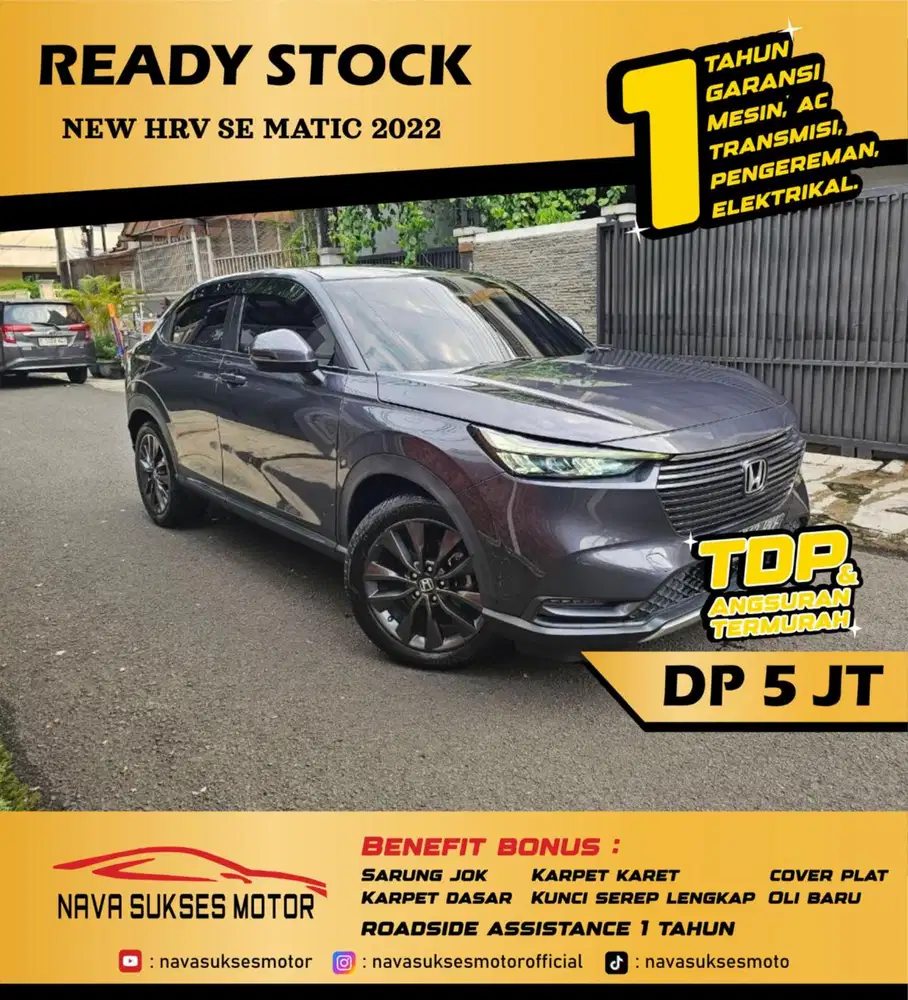 TDP 5 JUTA - HRV SE MATIC 2022