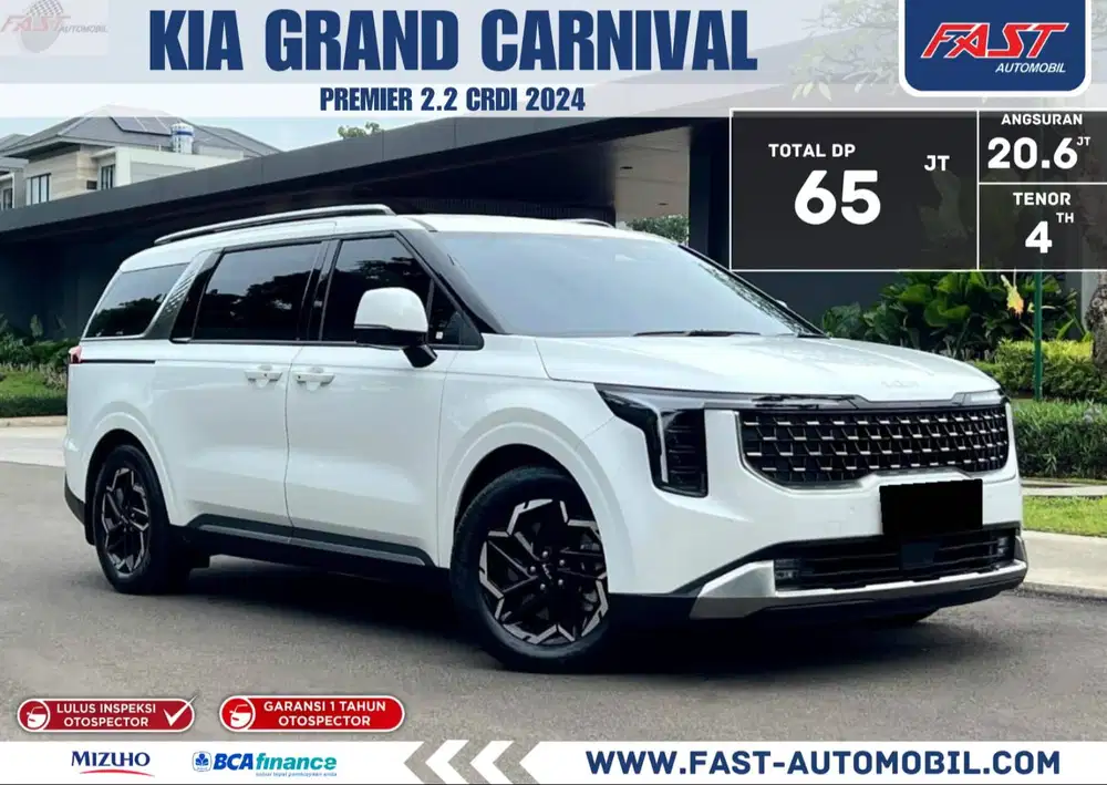 LOW KM4RB GRANSI 1TH PJAK PNJG KIA GRAND CARNIVAL PREMIERE DIESEL 2024